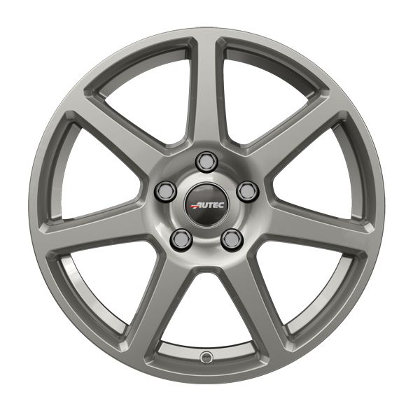 AUTEC Tallin hliníkové disky 6x16 5x100 ET45 Titanium Silver