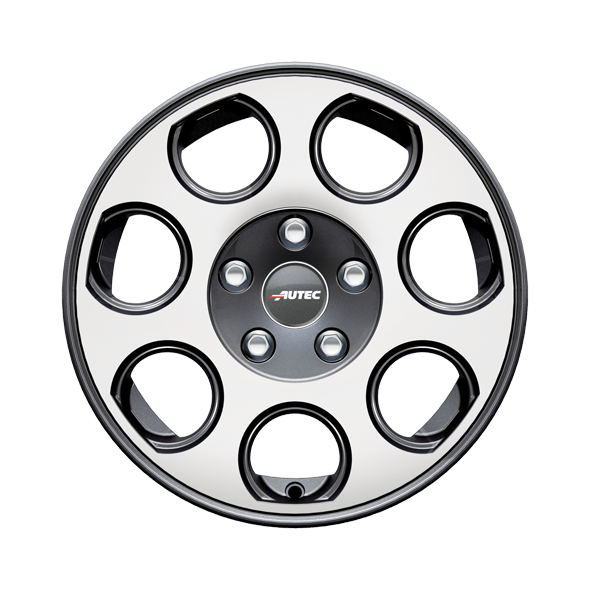 AUTEC Yuna hliníkové disky 6x15 5x112 ET30 Graphite Polished