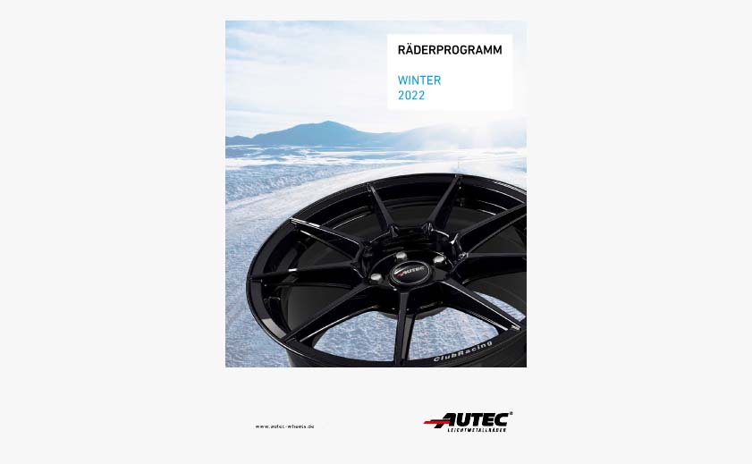 AUTEC Räderprogramm Winter 2022