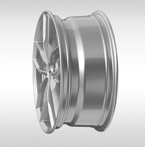Seitenansicht AUTEC Bavaris Brillantsilber