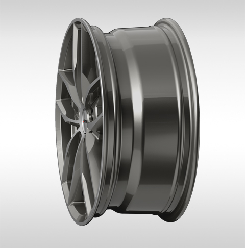 AUTEC Bavaris in Titansilber poliert