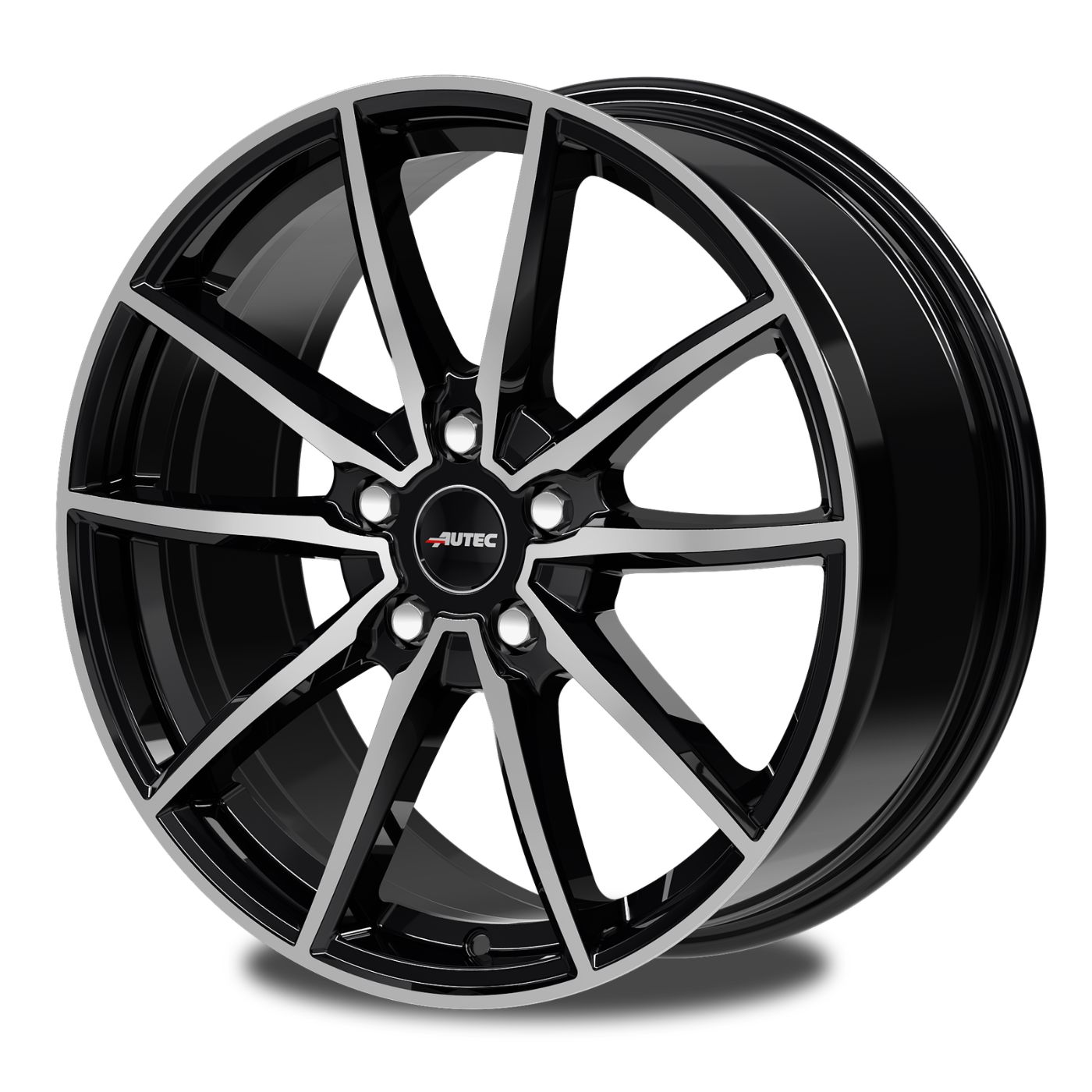 Skara in schwarzpoliert, leicht nach links gedreht