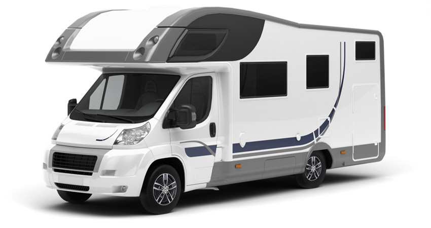 Wohnmobil mit AUTEC-Rädern