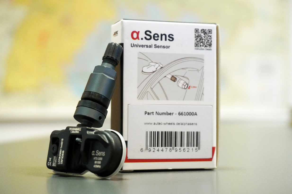 TPMS Sensor de presión de neumáticos AUTEC Alpha Sens 661029B black